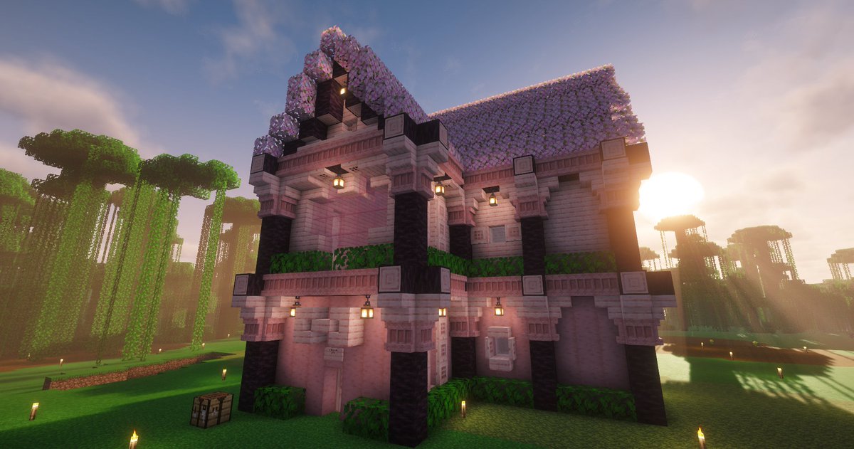 tkns__haruka's tweet photo. 昨日の続きを30分した
#Minecraft #Minecraft建築 https://t.co/Wx716gyYrM