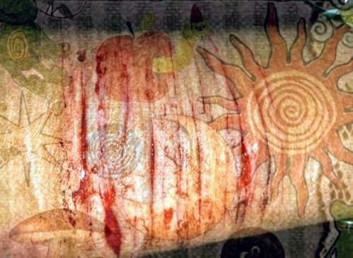 Thewyrexic's tweet photo. SFX Halloween makeup all Fake and realistic ☆｡⁠.ﾟ⁠◑ #shtwtt #ouchietwt ☀️ https://t.co/SfUrMuvthU