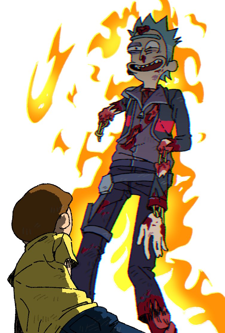 8poopootime's tweet photo. #rickandmorty 
릭프라임 컬러파레트는 진짜 최악이다.......... 그리다가 충격 https://t.co/rZ3JBWoDVr