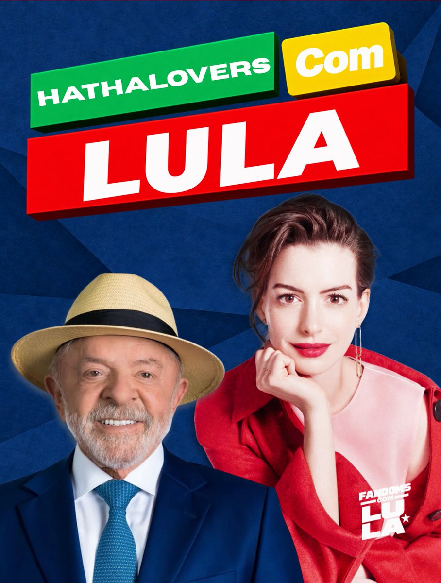 annehathawaybr's tweet photo. O futuro também passa pelas escolhas que fazemos hoje.

Informação, consciência e participação fazem parte da democracia. Para o segundo turno, o Anne Hathaway Brasil declara seu apoio a Lula. ❤️⭐️

#FandomsComLula https://t.co/LtF0BcWnlP
