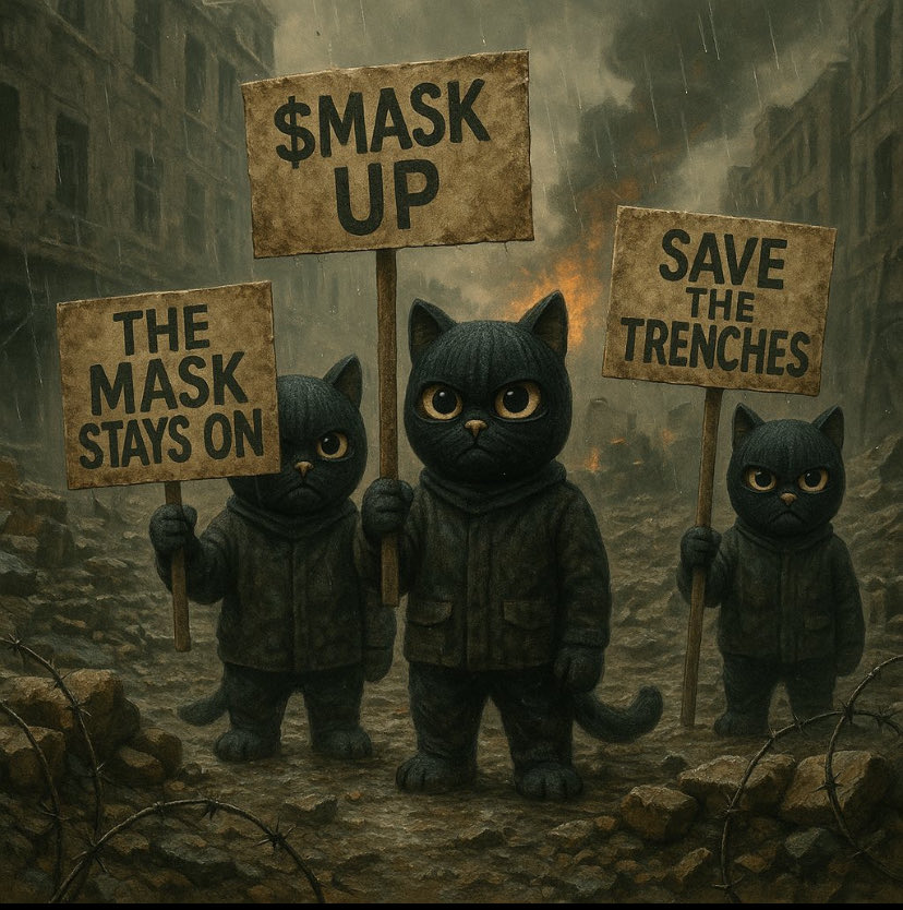 GnosticV31005's tweet photo. @shahh $MASK stays on! https://t.co/dV3Ly9Czrk