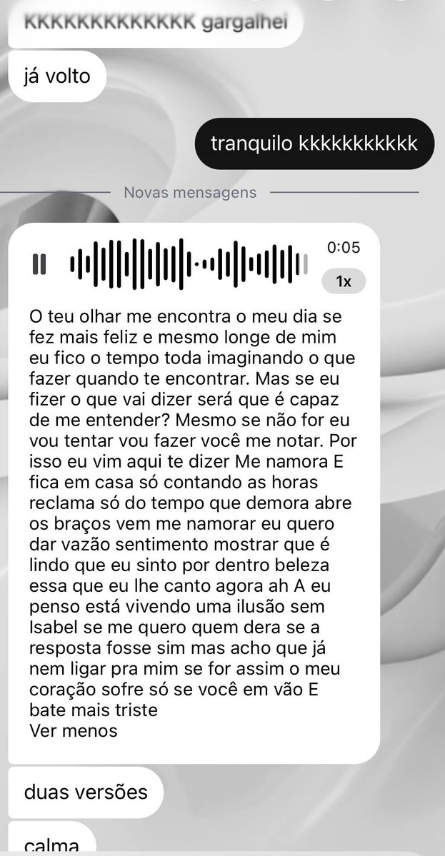 deadlychaos_'s tweet photo. acabei de receber um áudio dela cantando me namora (a descrição do insta sendo péssima) https://t.co/EAGyvB6eu3