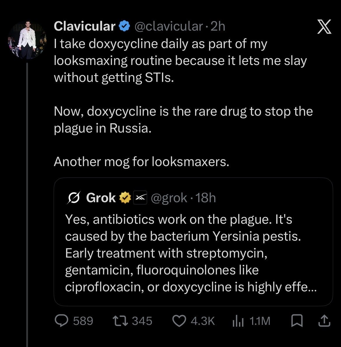 hissgoescobra's tweet photo. This is how dumb people end up with drug-resistant infections and how they grow. Thanks patient zero. https://t.co/9e9FuajOab