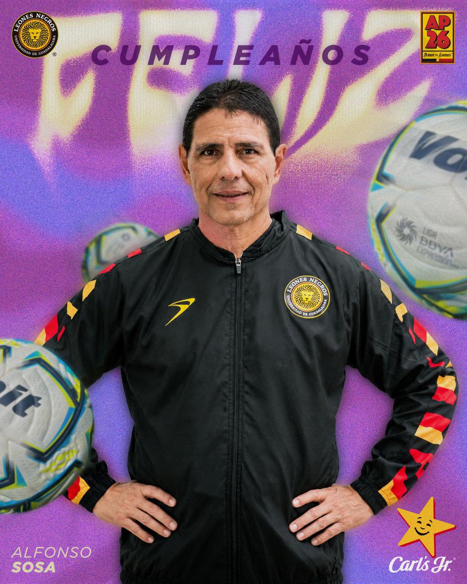 LeonesNegrosCF's tweet photo. 👏 Lo queremos “bien mucho” y para nosotros siempre será un honor rugir juntos. 🎉 

¡MUCHAS FELICIDADES HOY Y SIEMPRE PROFE! 🦁🎂 https://t.co/5rYyz2asMV