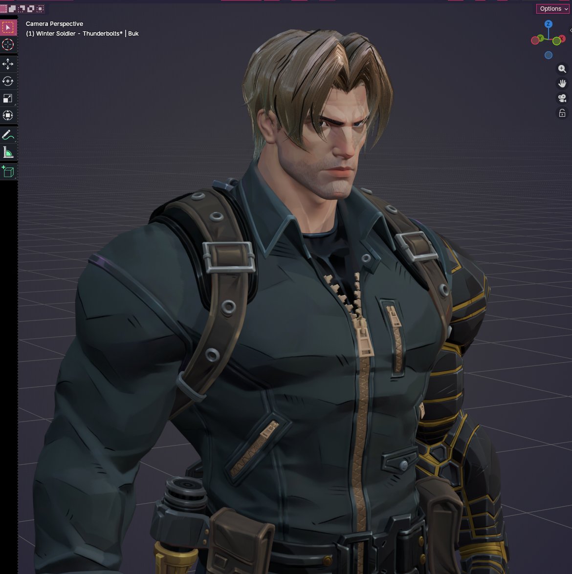 Trashevice's tweet photo. Now for me to work on a Leon, Bucky skin...
There u go, lol https://t.co/hAhWaDYWng