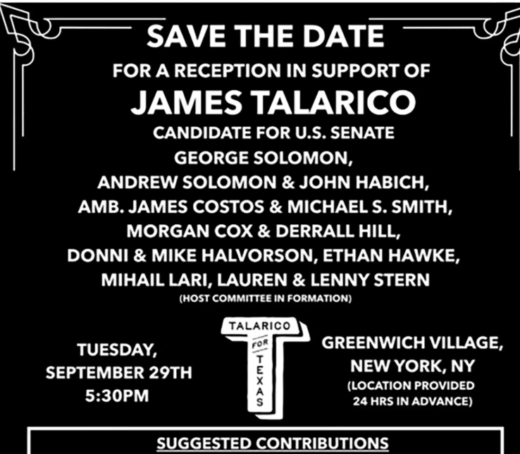 ktrhnews's tweet photo. It looks like James Talarico got caught in another lie. You can't be at a Dallas urgent care and a fundraiser in New York City at the same time. https://t.co/AyL7KU8cTX
