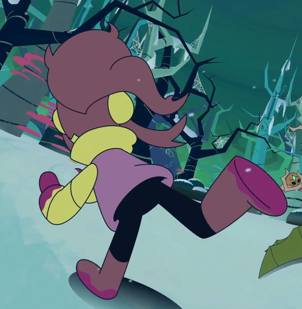 MrFatherCoffee's tweet photo. The almost "devil horns" in Susie pony tail is so cute btw.
I dont think ive seen anyone point them out

#spookymonth https://t.co/6Ds310n7CP