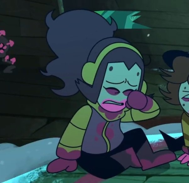MrFatherCoffee's tweet photo. The almost "devil horns" in Susie pony tail is so cute btw.
I dont think ive seen anyone point them out

#spookymonth https://t.co/6Ds310n7CP