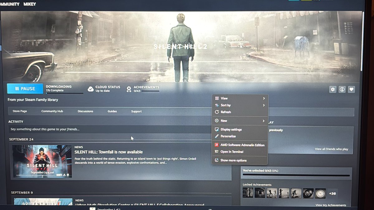 Dreamlightay's tweet photo. Yes I started my journey in Silent hill وييويويويويو https://t.co/oPUzw3tFMq