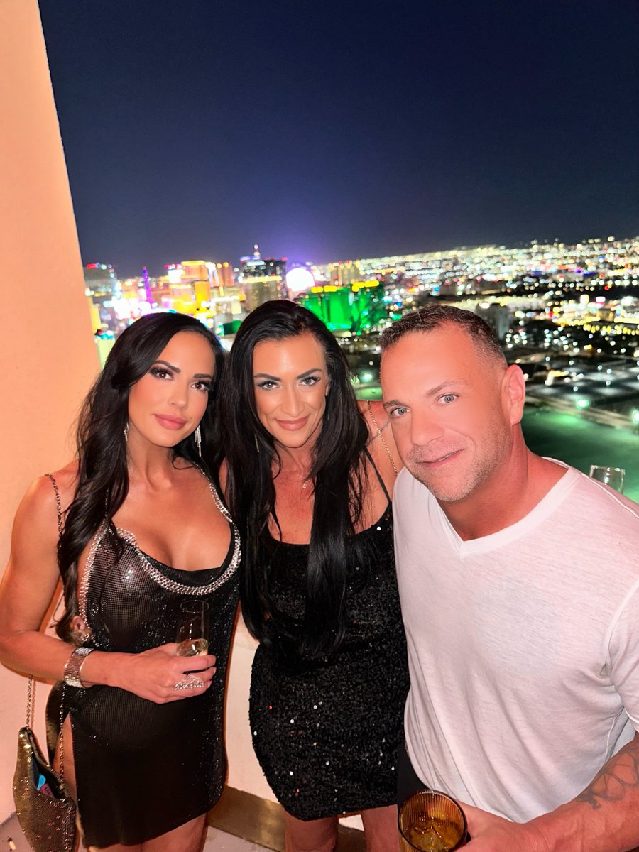 threeafterdark's tweet photo. Vegas brought the lights. We brought the outfits. 🖤 Lilith. Nadia. Cole. The rest of this night is not on X. https://t.co/Au7wAILJ4V https://t.co/RvvAkR1BFU