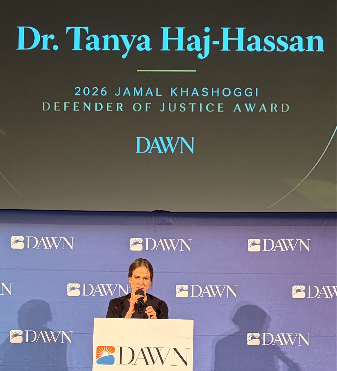 NegarMortazavi's tweet photo. Senator @ChrisVanHollen with moral clarity and @FranceskAlbs reminding us that: The UN was not created to bring us to heaven but to save us from hell.

Proud of my friend @ASE alongside Dr. @Tanyaalih both honored as Defenders of Justice here by @DAWNmenaorg. https://t.co/nbbIXQyW1b