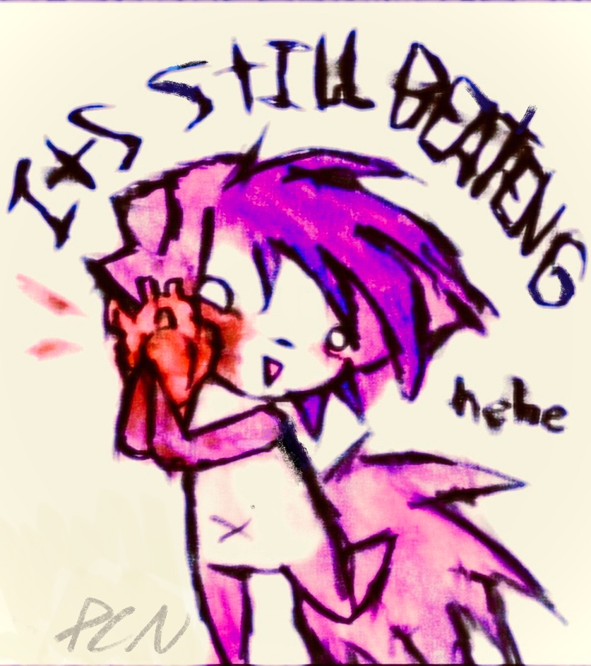 PCNdawg's tweet photo. It beats for you #art #emo https://t.co/icLZwuW2xy
