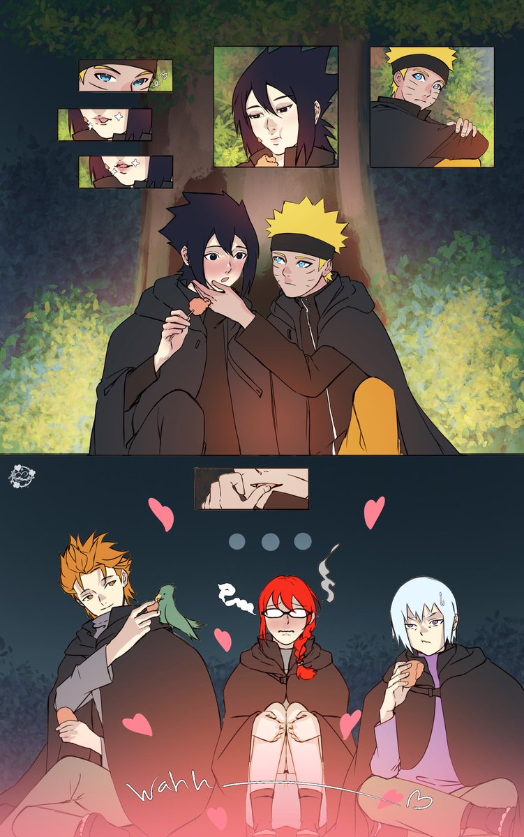 HaNo0onat's tweet photo. That’s why he never goes with them on missions 
#narusasu https://t.co/wuroNPZrao