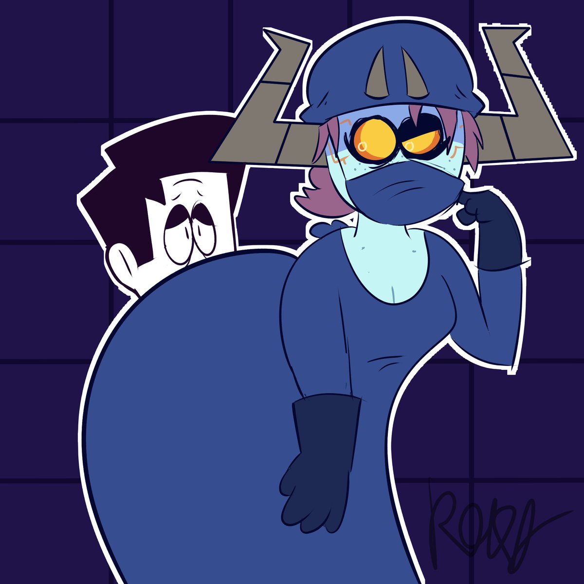 Demon11037's tweet photo. Ok. More Spooky Month fart porn. Here's Patty possessed by Moloch farting on Jack. #spookymonth #spookymonthpatty #spookymonthjack #fart #fartfetish #NSFW #girlfart #eproctophilia https://t.co/4rpcFVT1dj