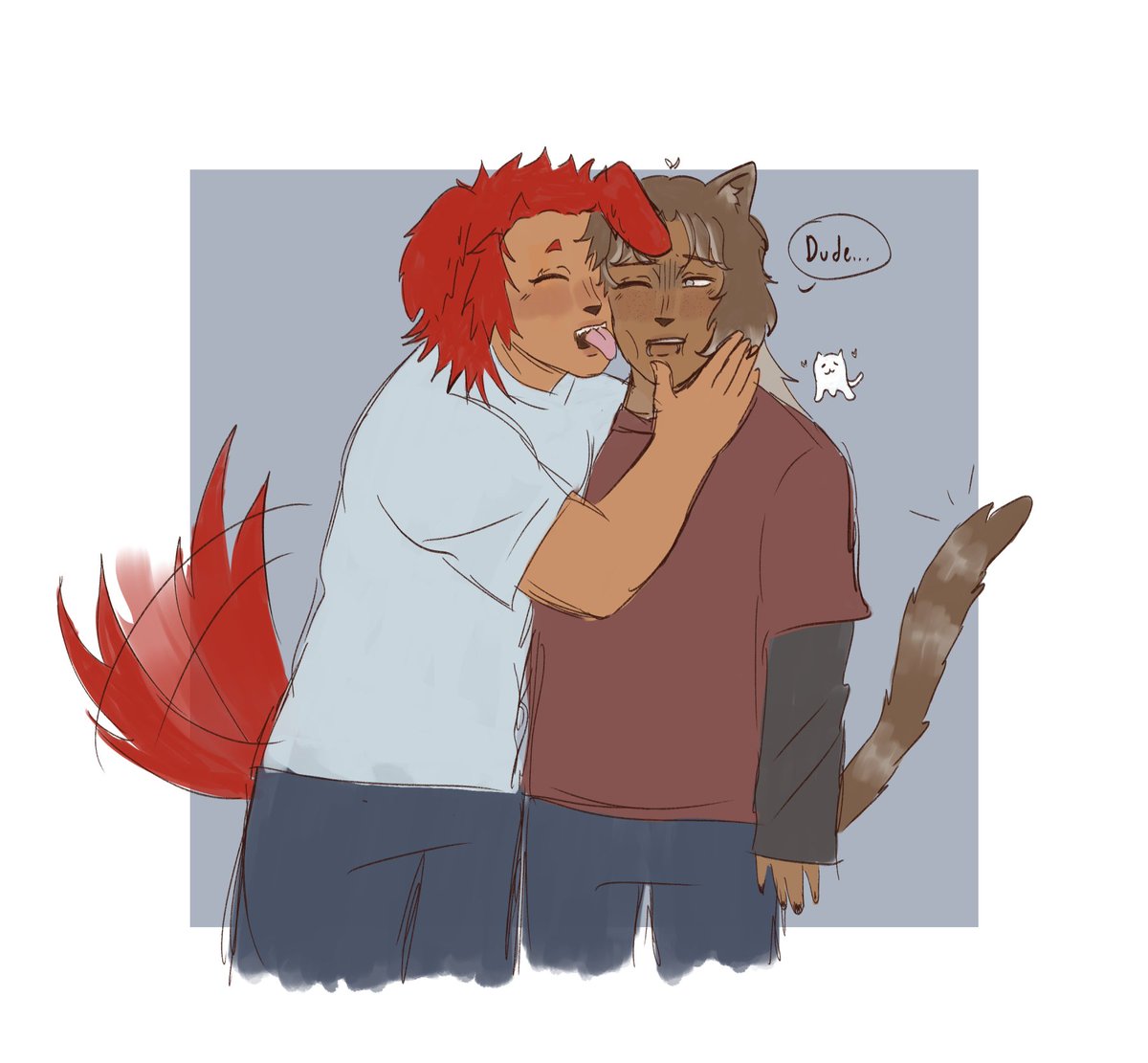clouddsnwn's tweet photo. #yumetober day 5: kemonomimi 🐱🐶
#GhostRiot #mha #ocxcanon https://t.co/9Z4rTvZSnR