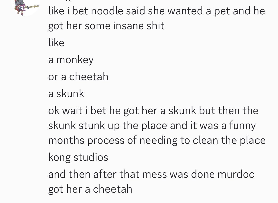 fujdrea's tweet photo. Random scenario headcannon i made , probably phase 2: 

Noodle wanting a pet and it turning into a mess https://t.co/Cc6at0MNdl