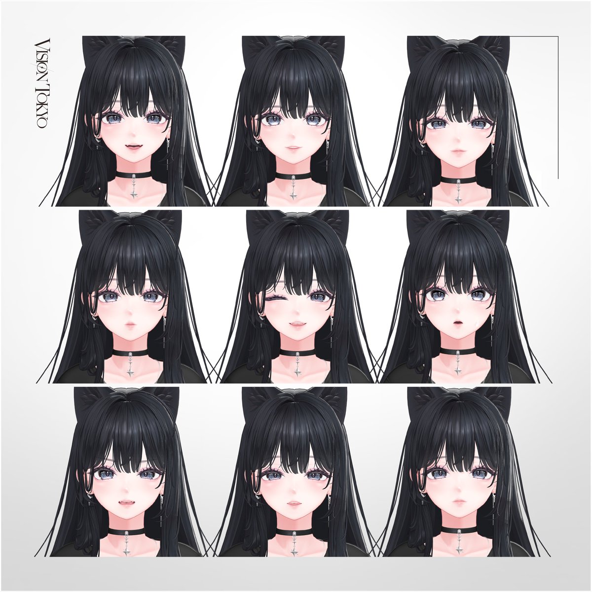 VisionTokyo2026's tweet photo. 【海咲 - Misaki - プレゼントキャンペーン】

オリジナル3Dモデル「海咲」を、抽選で20名様に差し上げます。

【応募方法】
・このアカウントをフォロー＆RP
・商品ページにスキ

【応募締切】
10/8　

BOOTH
https://t.co/yv698KZkCr

沢山のご応募お待ちしております。 https://t.co/cy2tjFQeNz