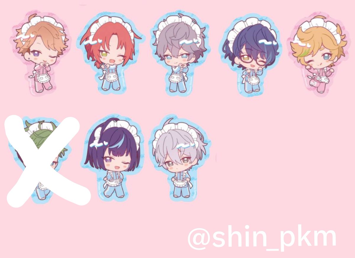shin_pkm's tweet photo. 【交換/譲渡】あんスタ　萌え×2文化祭　
ステッカー

譲）嵐、レオ、泉、つむぎ、宙、エス、カンナ

求）こはく、みか＞定価（220円）＋送料

※レオ、泉は交換優先

郵送もしくは名古屋駅手渡し
検索からもお気軽にお声がけください。
※お声がけは引用元までお願いいたします。 https://t.co/7DzE2hXF7L