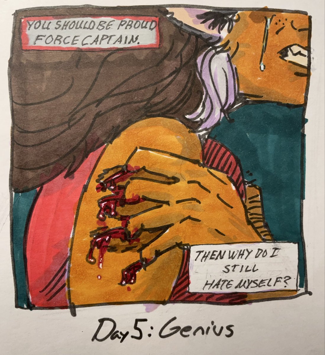 TheRisnArsonaut's tweet photo. #SPOPtober Day 5
#spop #catra
TW: Blood/Self Harm https://t.co/WDoOJoN8jJ