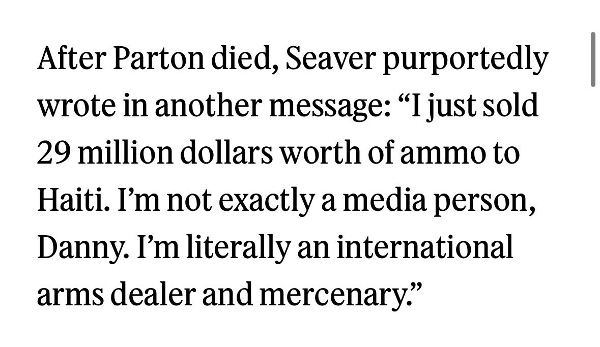 molcranenewman's tweet photo. The nephew of Dolly Parton who sparked a brief and blindsiding moment of national unity after announcing her death is an international arms dealer and that is what I get for letting anything on here move me https://t.co/qCf0BRK1CH