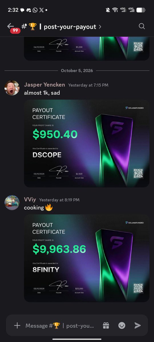 IbnAuwalX's tweet photo. @solanafunded
You are one click away from massive payouts. You run the trenches. We bring the funds.

GET START IN HERE 👇 👇 👇 

https://t.co/s3vkmoEh6W

CODE 🔖 IBNAUWALX for 35% https://t.co/VNiCIAmLW6