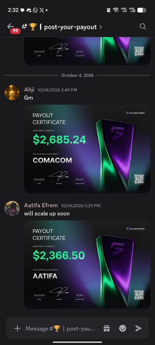 IbnAuwalX's tweet photo. @solanafunded
You are one click away from massive payouts. You run the trenches. We bring the funds.

GET START IN HERE 👇 👇 👇 

https://t.co/s3vkmoEh6W

CODE 🔖 IBNAUWALX for 35% https://t.co/VNiCIAmLW6