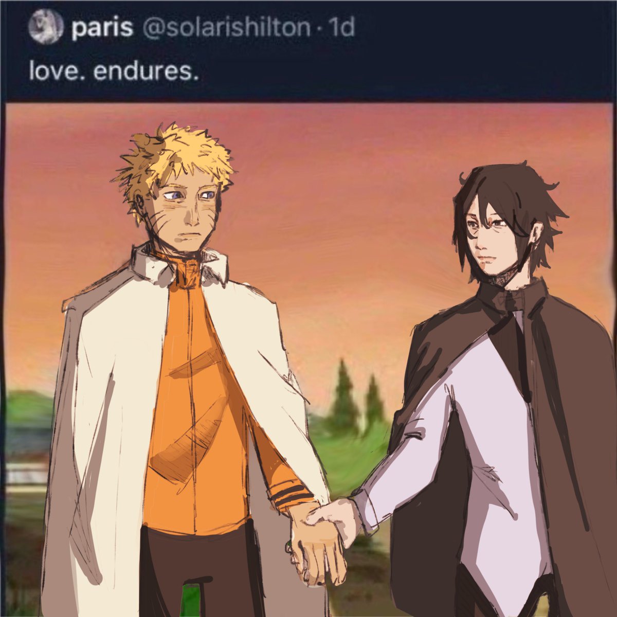 weevilnator's tweet photo. just heard the live action announcement #narusasu https://t.co/S1uGe8x7wo