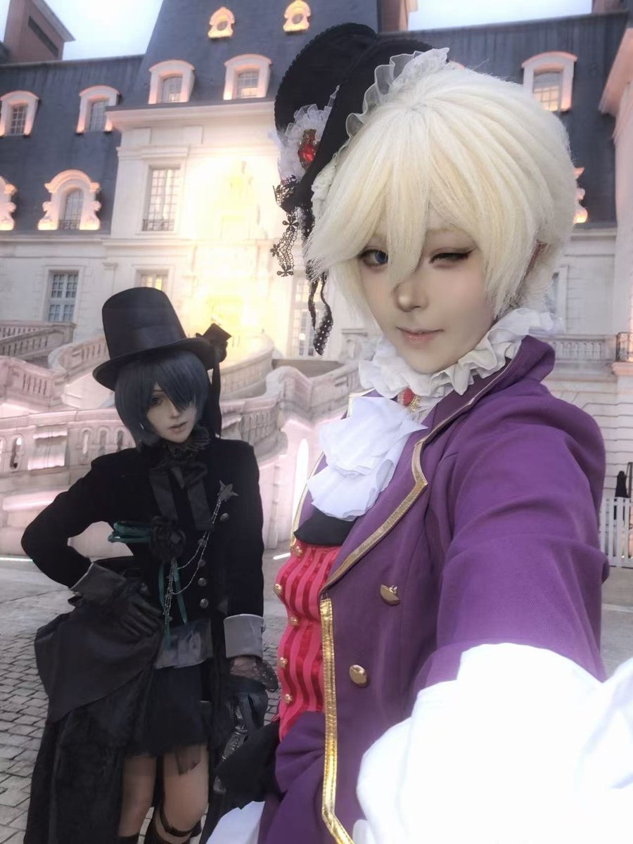 gobrokeee's tweet photo. #黒執事コスプレ https://t.co/NXJiFuSdwB