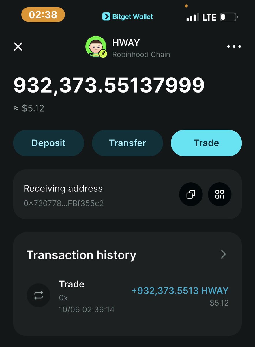 junioroxford331's tweet photo. Been seeing @Hopiumhighway pop up lately and the vibe is actually interesting. 👀🔥

I threw $5 into $HWAY and I’m officially on the highway. 😂

Now we watch and see where this ride takes us. 🚀

Holding my bag, so come through and let’s see who gets tipped. 👀

CA: 

0xc59a9d44B20009Bb3E11886D95AadD9A74612264

DYOR.
