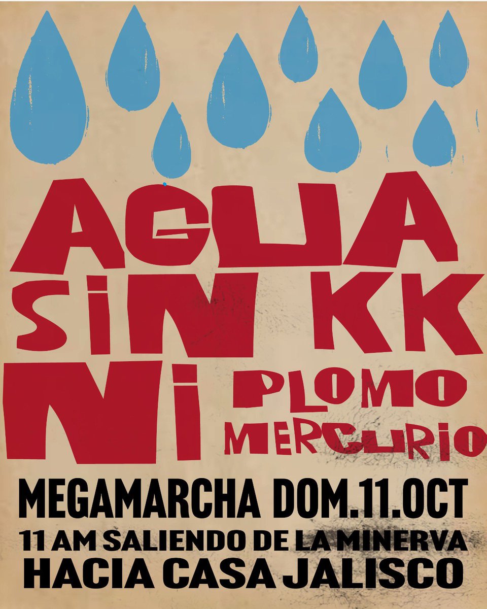 ruptura_rpt's tweet photo. No es normal tener agua contaminada, cuerpos de agua destruidos ni un desarrollo urbano que avance a costa de nuestro territorio.

La indolencia de quienes gobiernan nos trajo hasta aquí. Organicemos la rabia, salgamos a las calles y exijamos nuestro derecho humano al agua. ⭐️💧 https://t.co/Soe5dPqoho