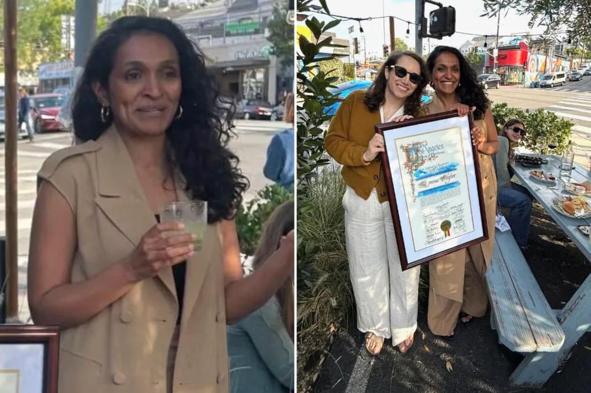 nypost's tweet photo. Nithya Raman drank margaritas as ICE protests ignited LA - now she wants LAPD chief fired over his response https://t.co/dvJrkfpuMK https://t.co/UZyOrYgM6b