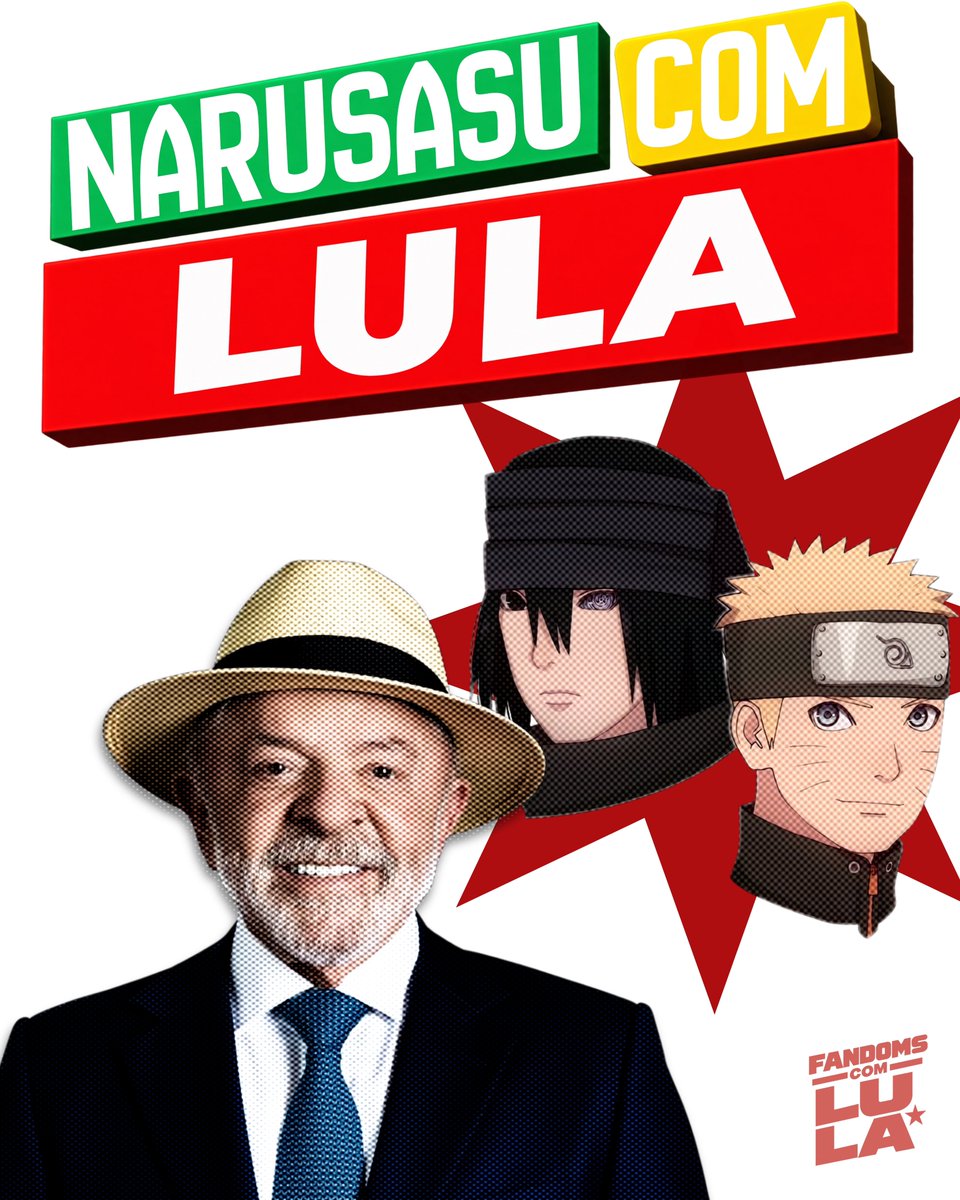 narusasuacervo's tweet photo. SEGUNDO TURNO É LULA
#FandomsComLula https://t.co/klCRdFyhxa