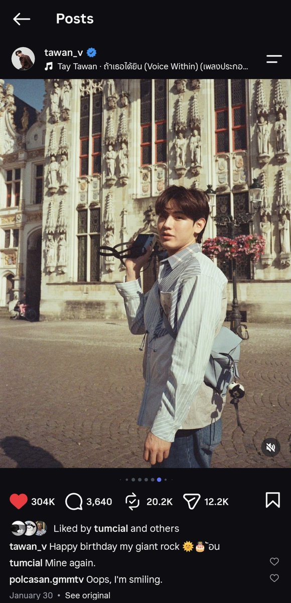 clauudi_v's tweet photo. Dipostnya di tanggal 30 Januari 2026.
Post-an nya masih ada
Captionnya 
"Happy birthday my giant rock 🌞🎂"

Sampai dikomen sama Papii "halahh mine pula!"

MASIH ADA YE POSTANNYA. KAGAK USAH SOTOY LU. PAGI PAGI GANGGU GUE PUSHRACK HOMESCAPE AJA. KALAH KAN GUE! https://t.co/2sxjIwj8At