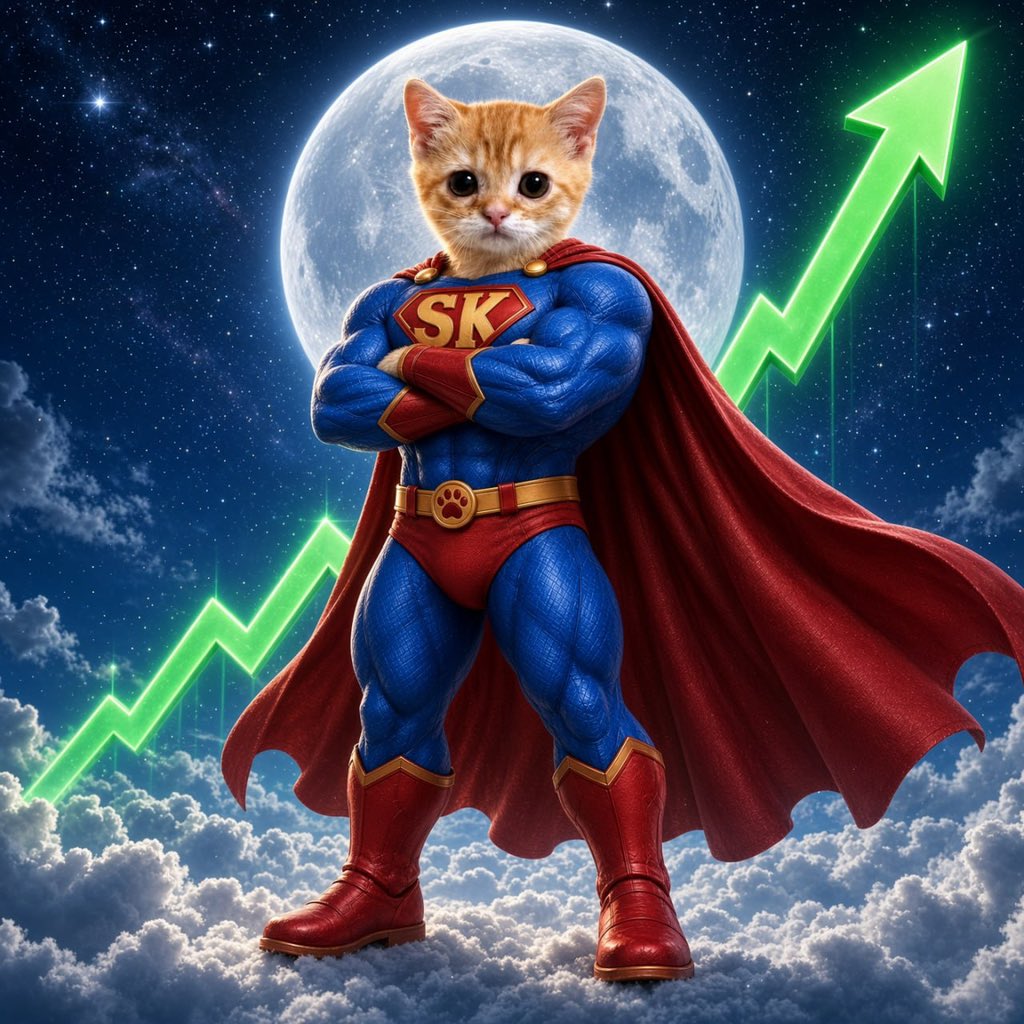 phantom_defiii's tweet photo. SUPERKITTY has one thing every meme needs:

Something people can actually remember.

You don’t have to stare at the ticker for 30 seconds wondering what it says 😂

$SK 🐱

CA: 49gr2VBv3igYyXXVthoozw2bCsHhHaF3WJufgfQrpump https://t.co/QPbPfnYEVx