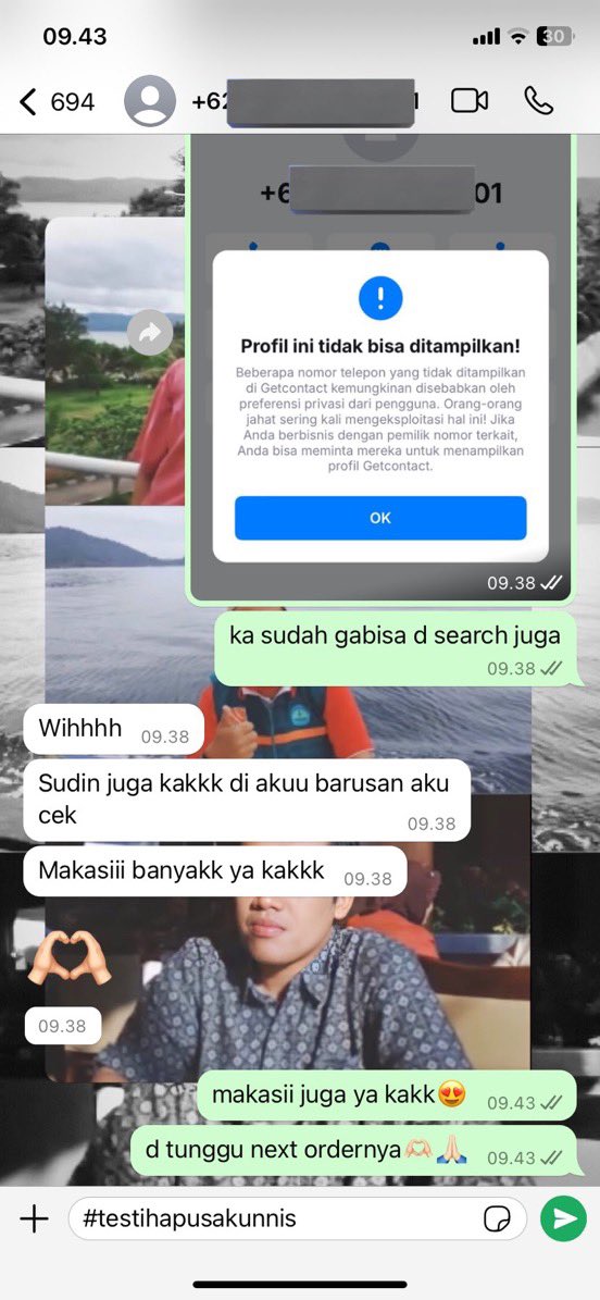 buuas_'s tweet photo. pagi all, butuh jasa pulihkan / balikin akun? instagram, tiktok, facebook, line, email, telegram dll❗️

jasa sadap wa, jasa hapus akun, jasa hack akun, jasa lacak lokasi orang, jasa lacak hp hilang by no hp atau imei❗️

order dm/wa dibio ya https://t.co/q0XRE4hbQN