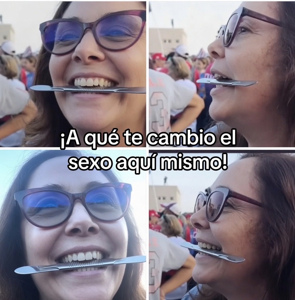 EricJGuerrra's tweet photo. @patriotacuban “Ano Vencido” aprovechó y sacó su travestismo a flote… su performance de huele culo comunista son “mariconerias mías”, recordemos a quienes nos enfrentamos, 
rugen como leones pero sin los C… 
Son pinches monos amaestrados.

Los Castro les cortaron los… y le https://t.co/WoqyiKN6mg