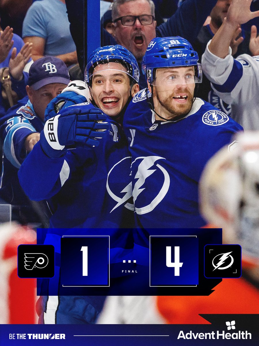 TBLightning's tweet photo. GREAT start to our week 🤩 https://t.co/szHTwuNJTu