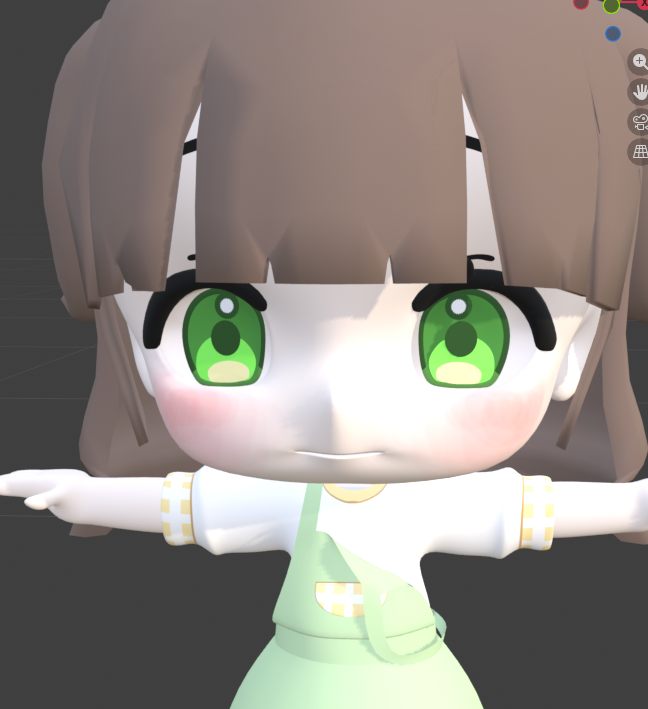 mukumukugrow's tweet photo. ちょっと脱線しすぎたので今日からまたこっちを！
サイドの髪の毛に厚みをもたせてみましたが、もしかしてこれ違う方法の方がかわいくできるんじゃないかと今更迷い中、、、👉👈
#blender #b3d https://t.co/kAv3VXswtX