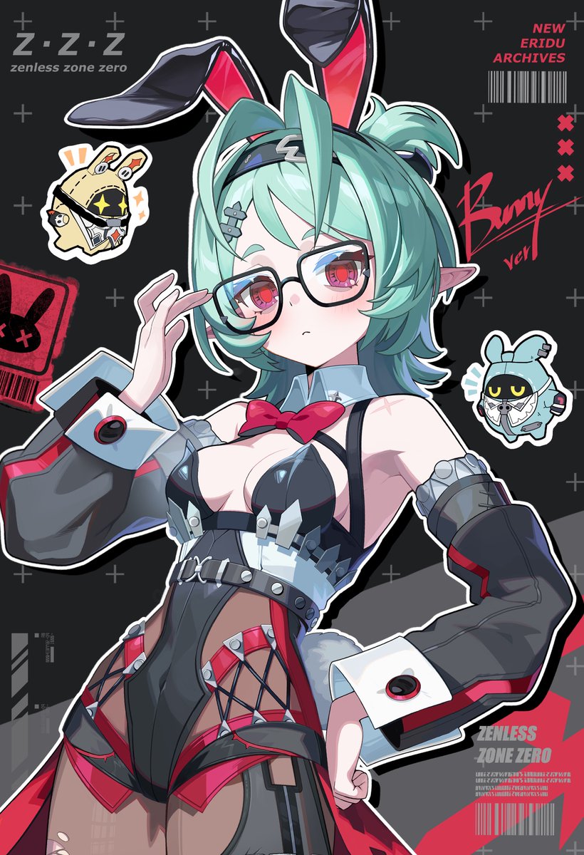 V380089277's tweet photo. ロクシ―（妄想バニー衣装）
#ゼンゼロㅤ  #ZenlessZoneZero https://t.co/mJbn2OI70v