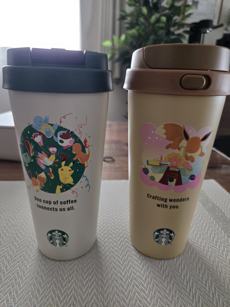 SPADAhobby's tweet photo. ポケモン×スタバのタンブラー届いた！ https://t.co/L7zoLipoNV
