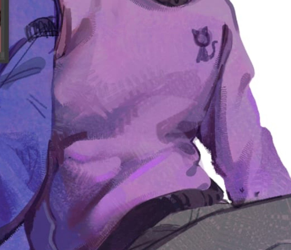naeruns's tweet photo. i fucking love rounded clothing folds holyshitttt https://t.co/qJvThOOM6t