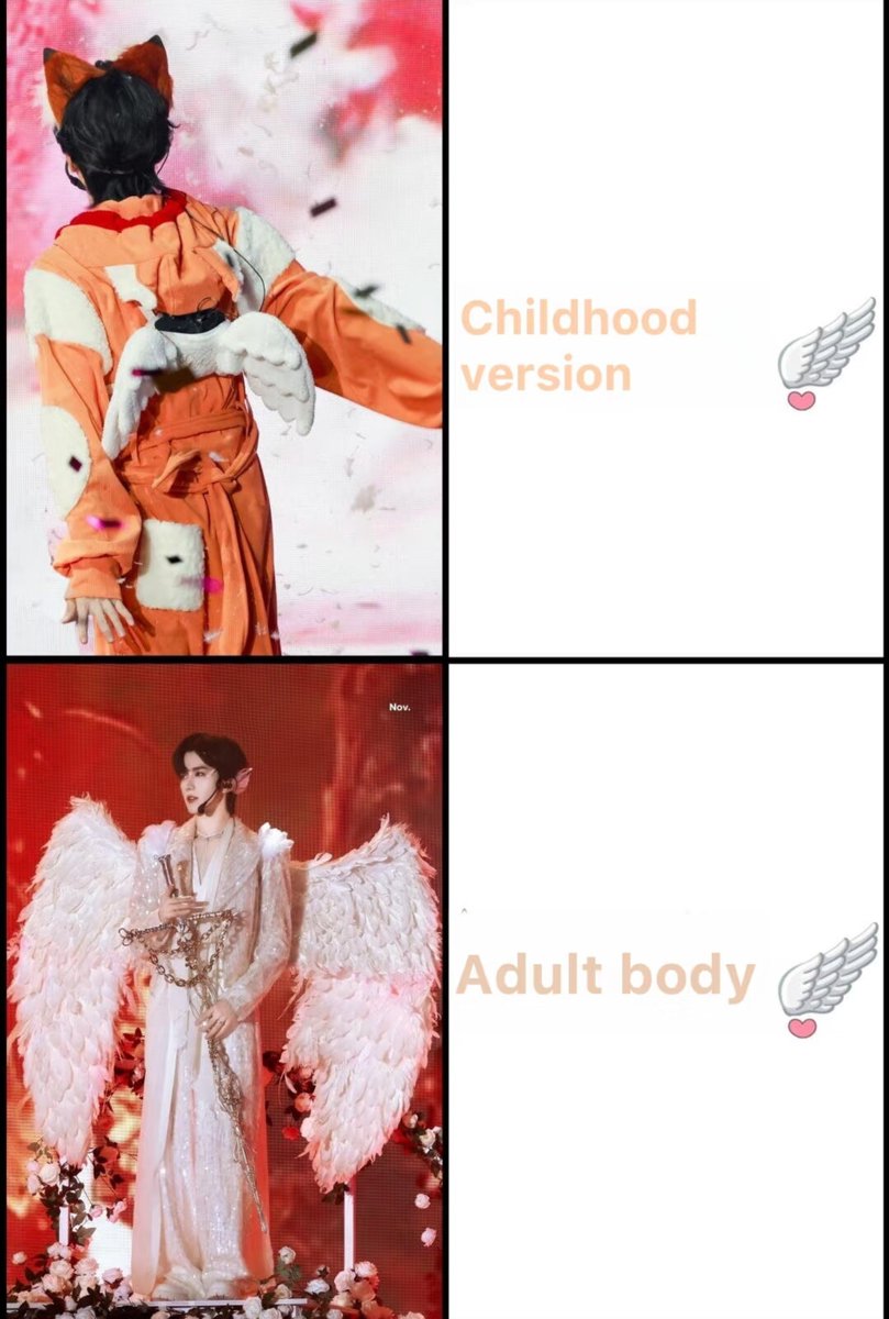 xinggan1125's tweet photo. Childhood angel version vs adult angel version 🥺🩵💙🦋My angel baby 👼 🤏

#HuangXing #EliotHuang #黄星 https://t.co/JiISDrlxBc