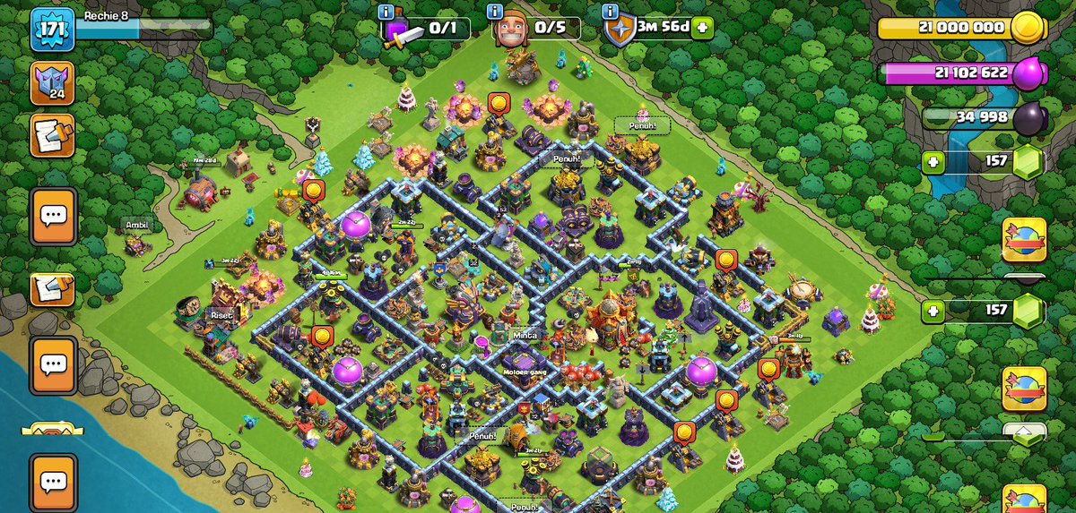 Mergeaja's tweet photo. Infokan yang mau join klanku #clashofclans #coc https://t.co/eeKoKWvx2V
