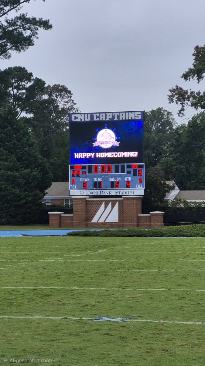 Haydonn44's tweet photo. Had a great time at CNU!! Great game day atmosphere. Excited for whats to come!! #mantheship #cnufootball https://t.co/3pq1nNJucq