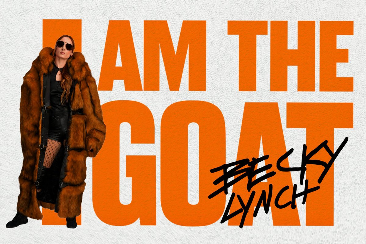 MSC880's tweet photo. G O A T 🔥
@BeckyLynchWWE https://t.co/8lCU5B0U4I