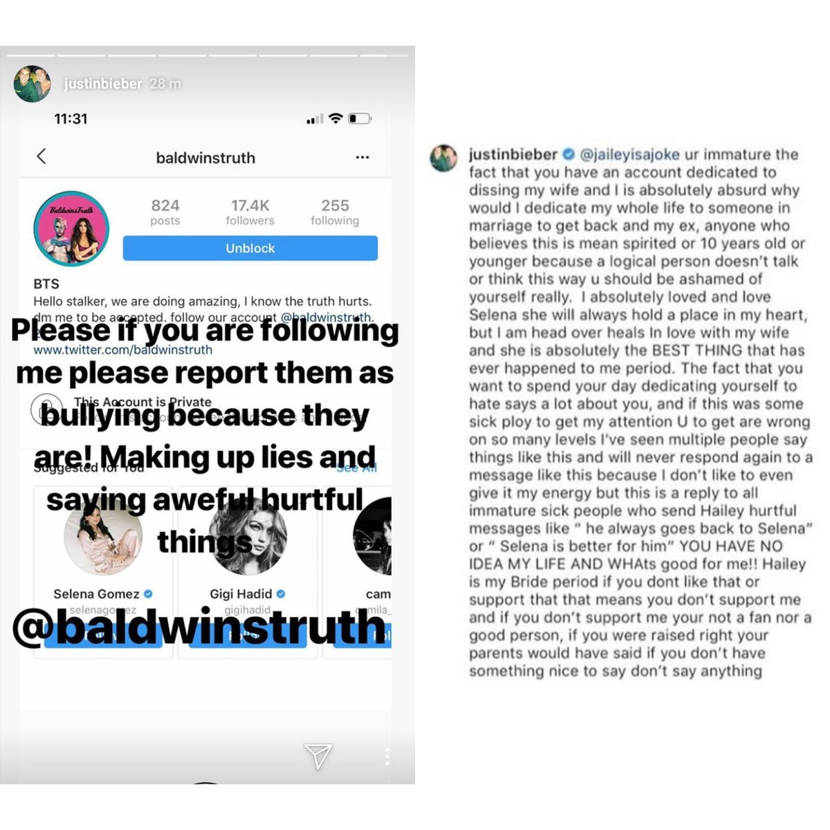 SamKheti's tweet photo. @jeilymiley @6041506810282g @getusedto1t Paid smear campaign by #selgo for over a decade. It’s no coincidence her cult uses the same exact orchestrated lies to harass Hailey as they did multiple women before, forcing false narratives to make abuser Gomez and the abusive #jelena pairing something to root for. https://t.co/FJaHwE6Nx5