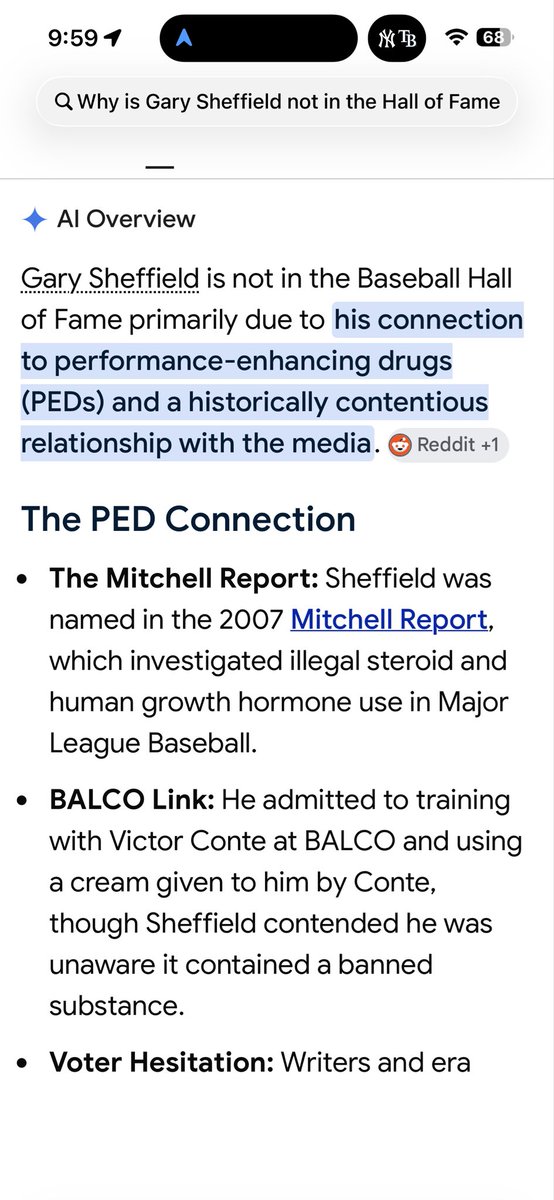 Stevens21234584's tweet photo. @GarysheffieldJr Do you think this is why you were always so rude to the media? Bonds had the same temper it seems. https://t.co/VjtNoWWQJY