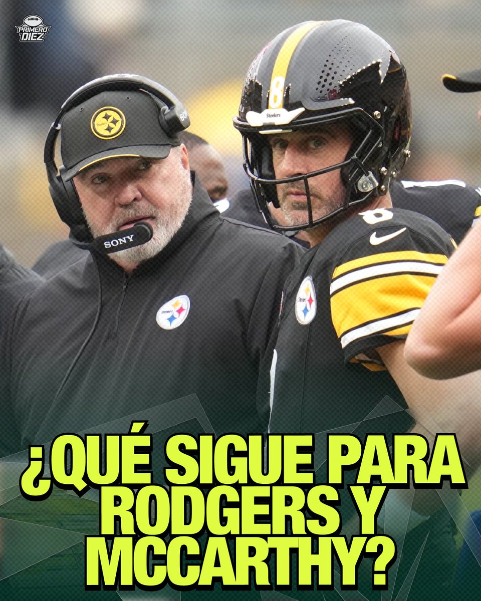 Primeroydiez's tweet photo. Tras la derrota en la semana 4... ¿qué sigue para Aaron Rodgers y Mike McCarthy en los Steelers? 🤔

@f_escopeta nos lo cuenta.
✏️ https://t.co/bo49H8UPKz https://t.co/hEb5fdXYan
