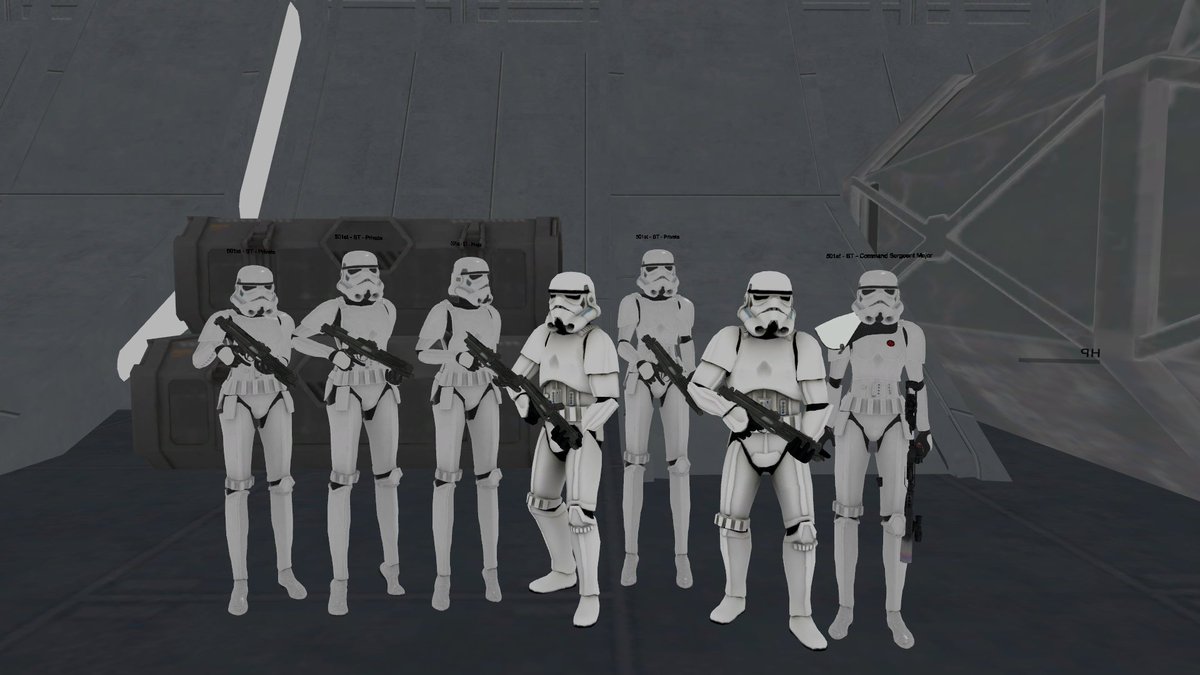 Powder_Keg_RP's tweet photo. The numbers have been looking really good these past two days! From our new Stormtrooper to yesterday’s small zombie event, we’ve had some great turnout!
#powderkeg #starwars #larp #vrchat #roleplay #rp #vrchatroleplay #zombies #stormtroopers #military #starwarroleplay #community https://t.co/BVZHVrRNC4