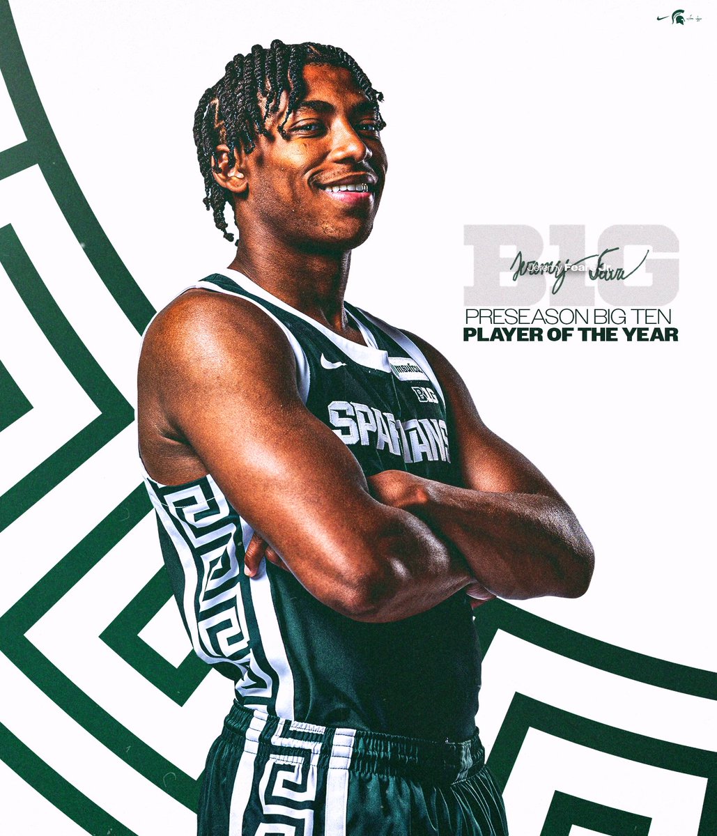 HearOurCity's tweet photo. Michigan State men's basketball team guard Jeremy Fears Jr on Monday was named the Big Ten Conference Preseason Player of the Year.
#lansingmi #Detroit #GoGreen #Michigan #grandrapidsmi https://t.co/bqxmlFXzYf